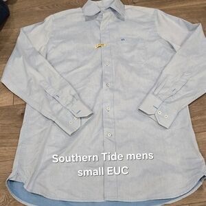 Southern Tide Men's Sky Blue Button Down Shirt